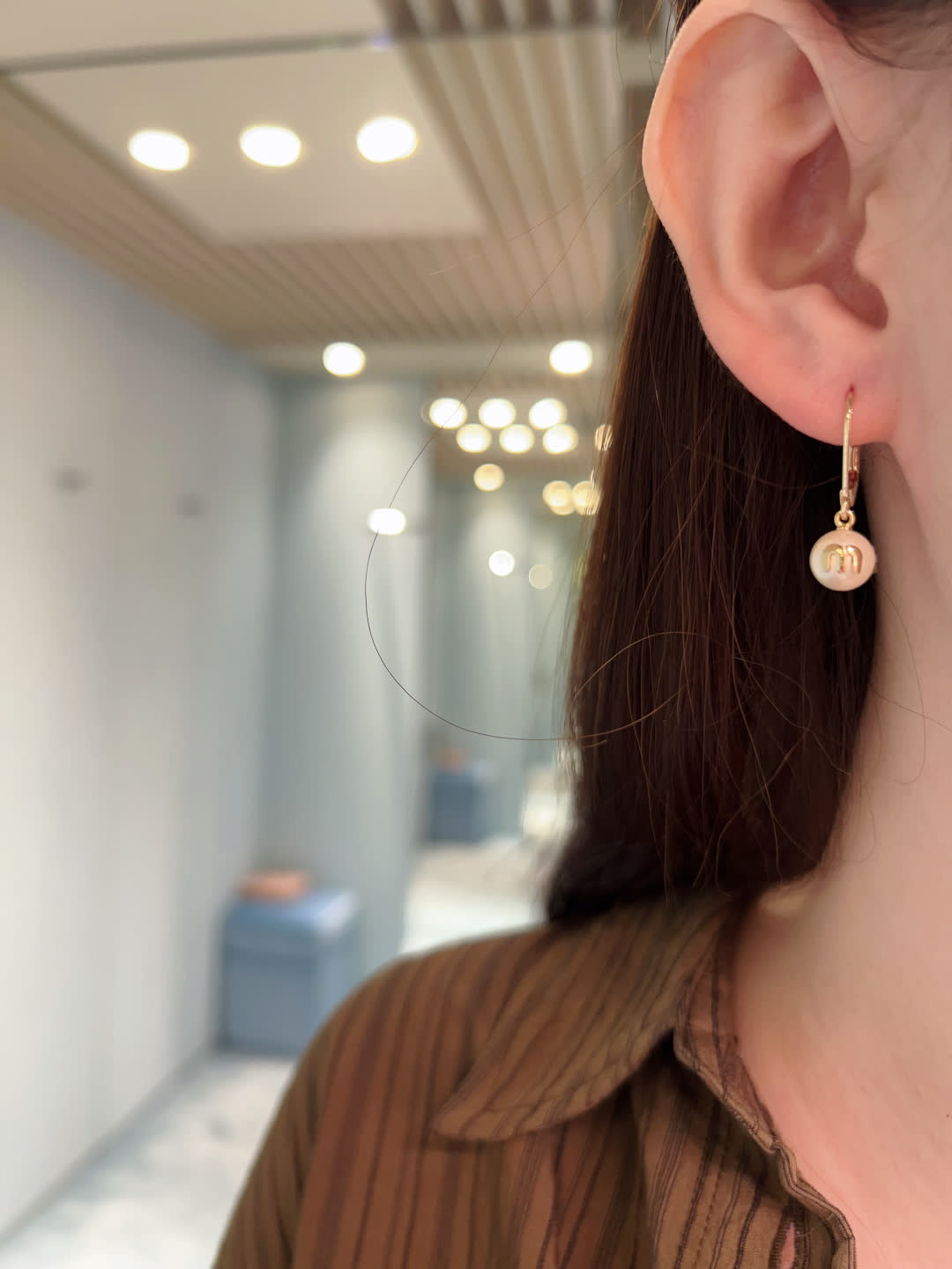 Miu Miu Pearl Earrings